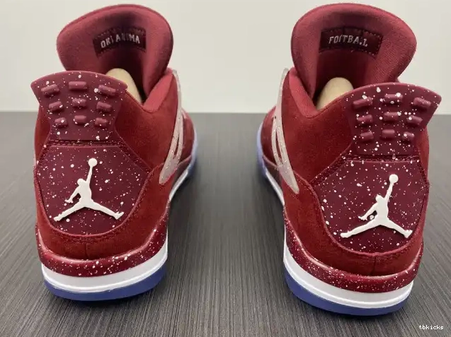 Cheap TBK AJ4-904282 Oklahoma PE 4 Jordan Retro Sooners 0624
